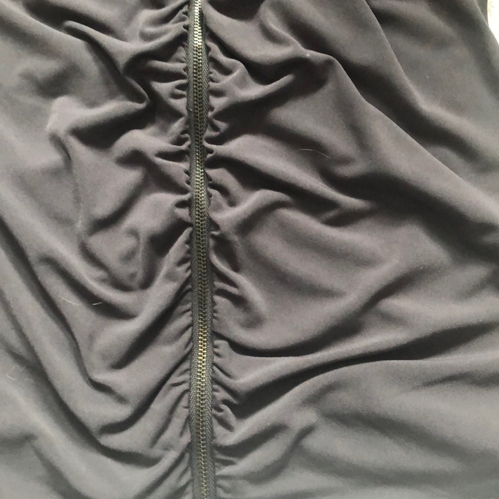 Calvin Klein Zip up jacket/top with ruched front. - Picture 6 of 11